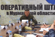 Антитеррористическое учение оперативного штаба в Мурманской области