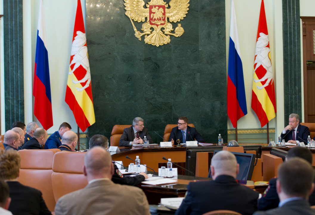 Заседание совместного заседания АТК в Челябинской области и Оперативного штаба в Челябинской области