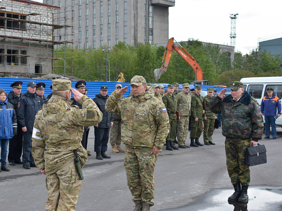 В Мурманской области проведено командно-штабное учение «Вихрь-2016»