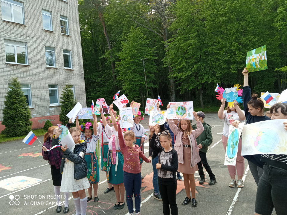 Акция "Дети против терроризма" прошла в Калининградской области