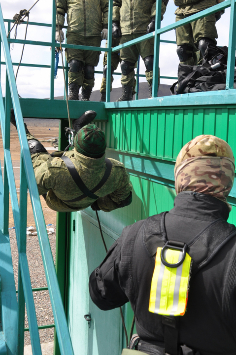 Оперативным штабом в Республике Тыва  проведены сборы с подразделениями специального назначения 