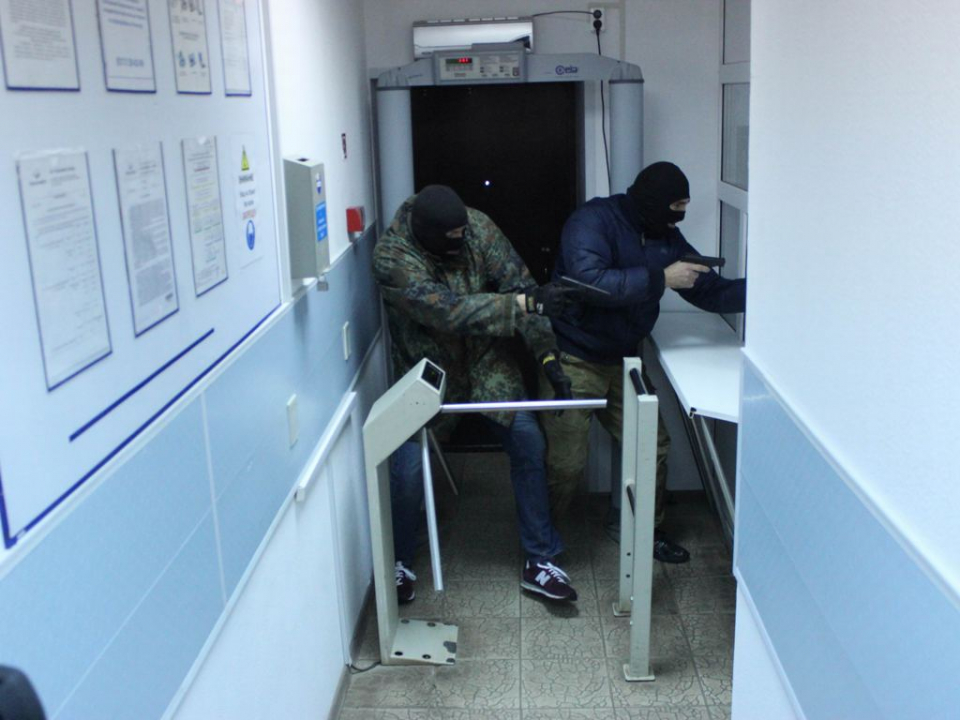 Нападение «террористов» на нефтеперекачивающую станцию «Нюксеница».