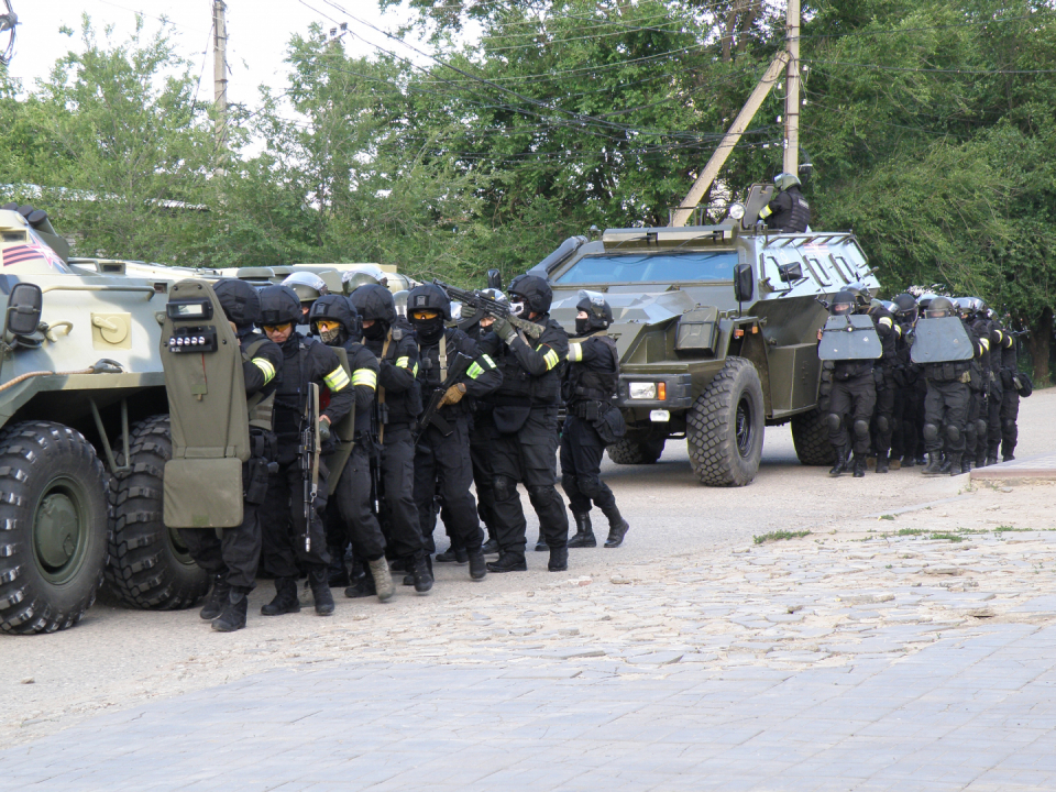 Оперативным штабом в Республике Калмыкия проведено тактико-специальное учение 