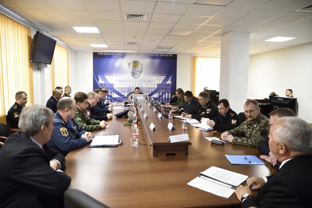 Оперативным штабом в Мурманской области проведено антитеррористическое учение "Вихрь-2017"