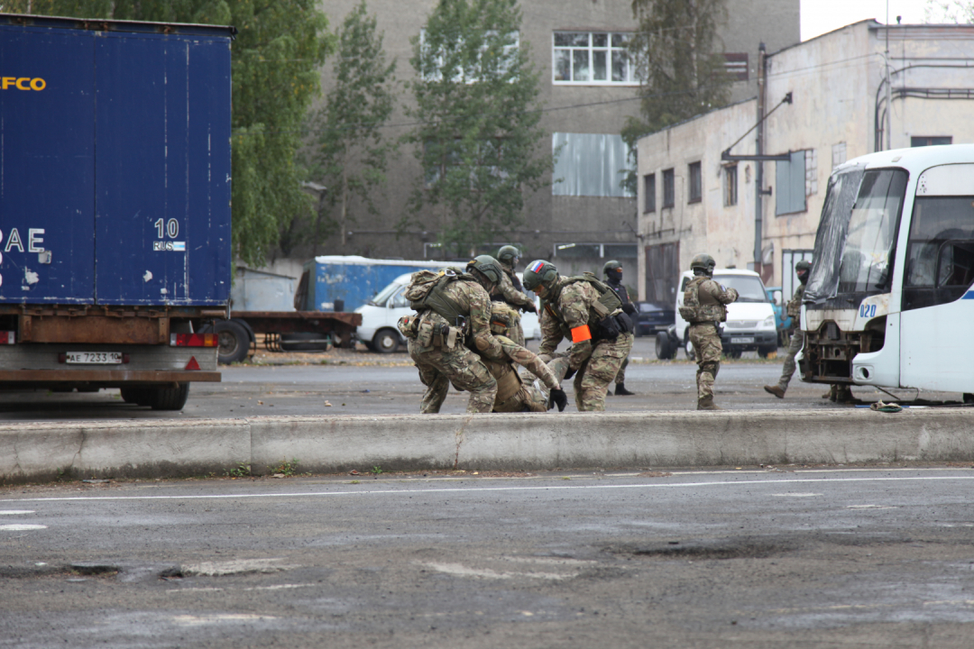 Плановое антитеррористическое учение в Республике Карелия 