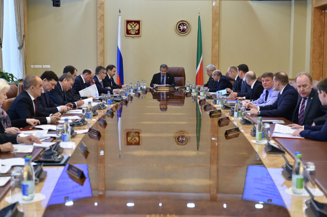Совместное заседание Антитеррористической комиссии в Республике Татарстан и Оперативного штаба в Республике Татарстан