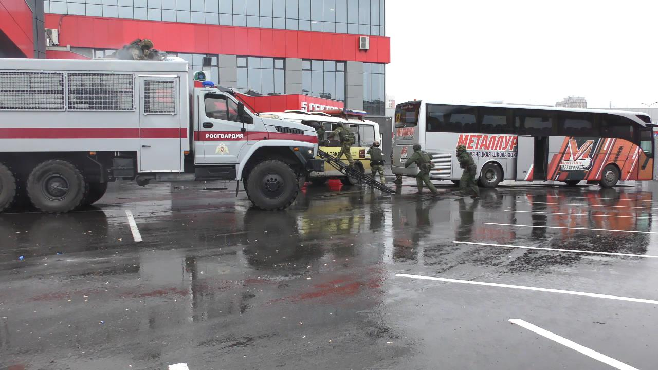 Антитеррористические учения прошли в Новокузнецке
