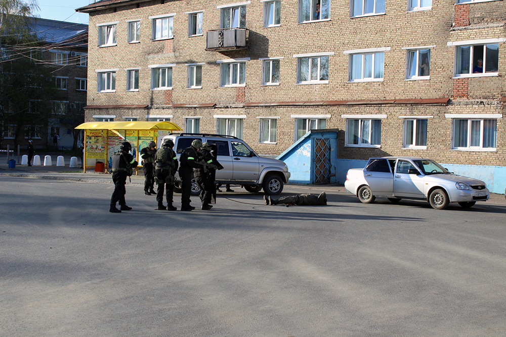 В Сыктывкаре проведено антитеррористическое тактико-специальное учение