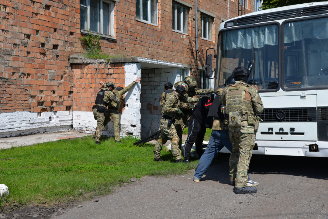 Антитеррористическое учение оперативного штаба в Республике Хакасия
