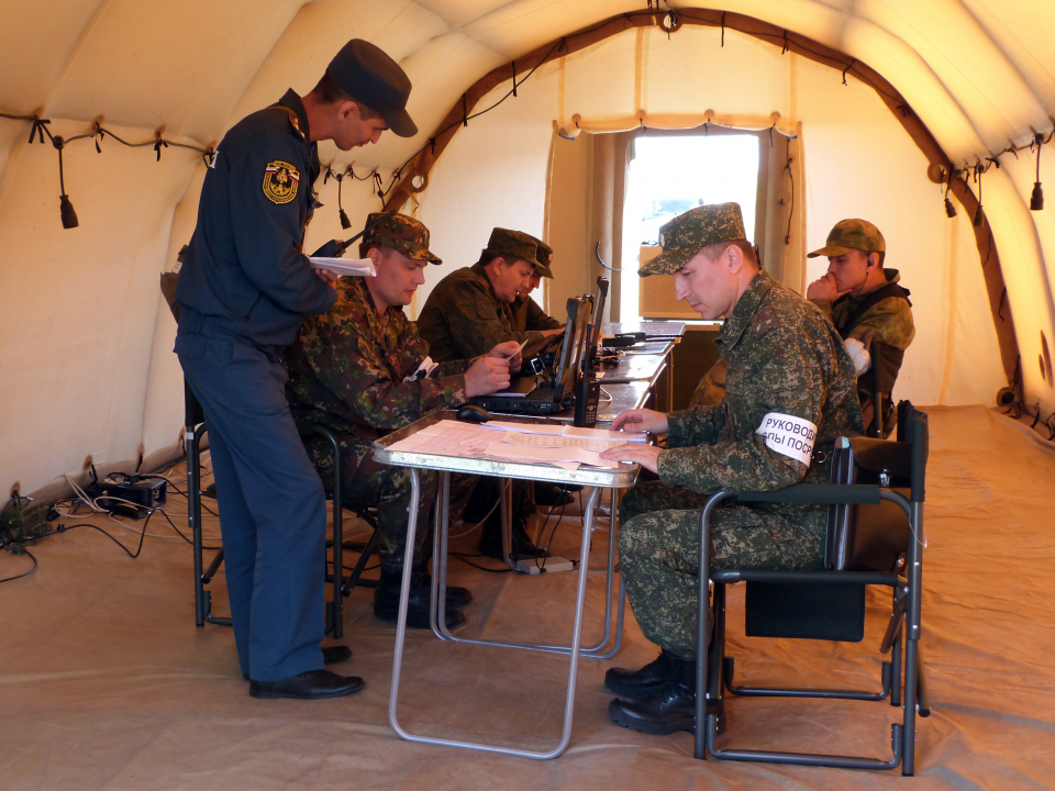 Оперативным штабом в Чувашской Республике проведено антитеррористическое учение по пресечению условного террористического акта на гидротехническом сооружении