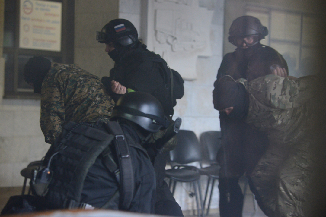 Оперативным штабом в Воронежской области проведено плановое тактико-специальное учение 