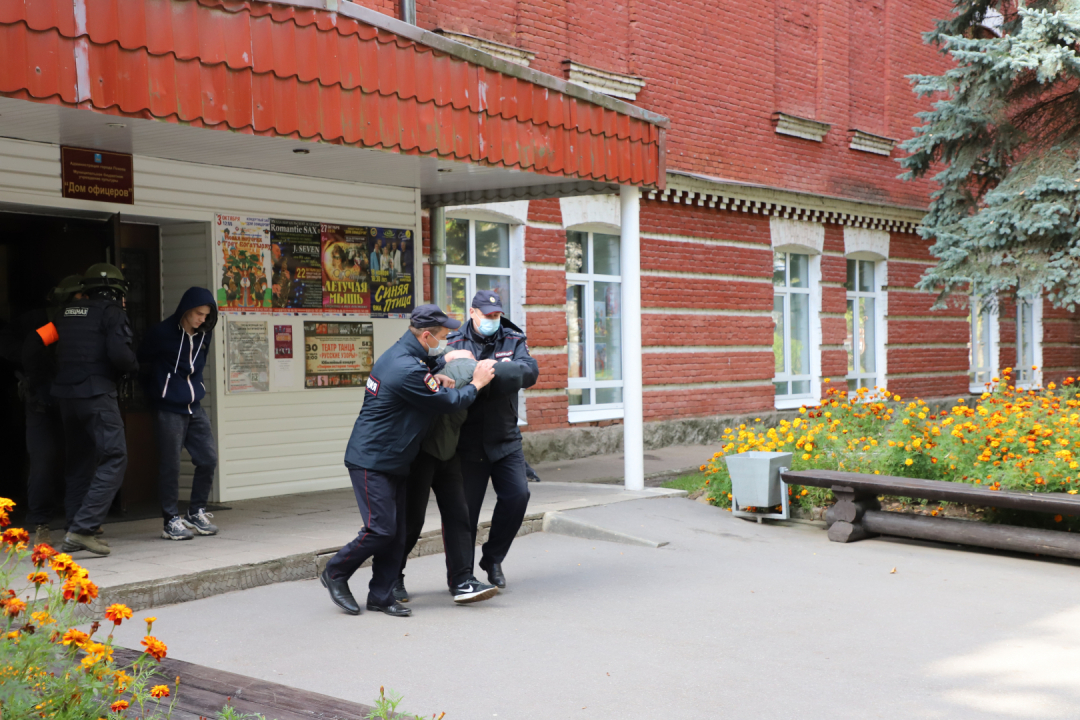 Оперативным штабом Псковской области проведено антитеррористическое учение 