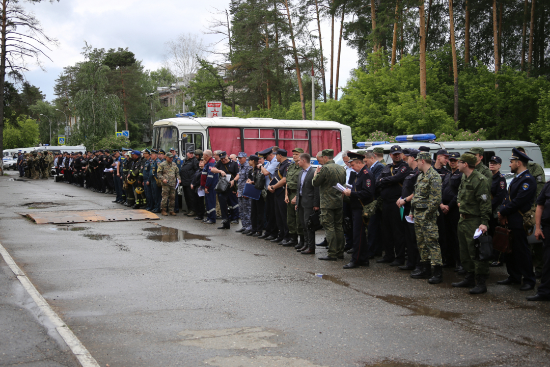 В Пермском крае проведено оперативно-тактическое учение "Вихрь"