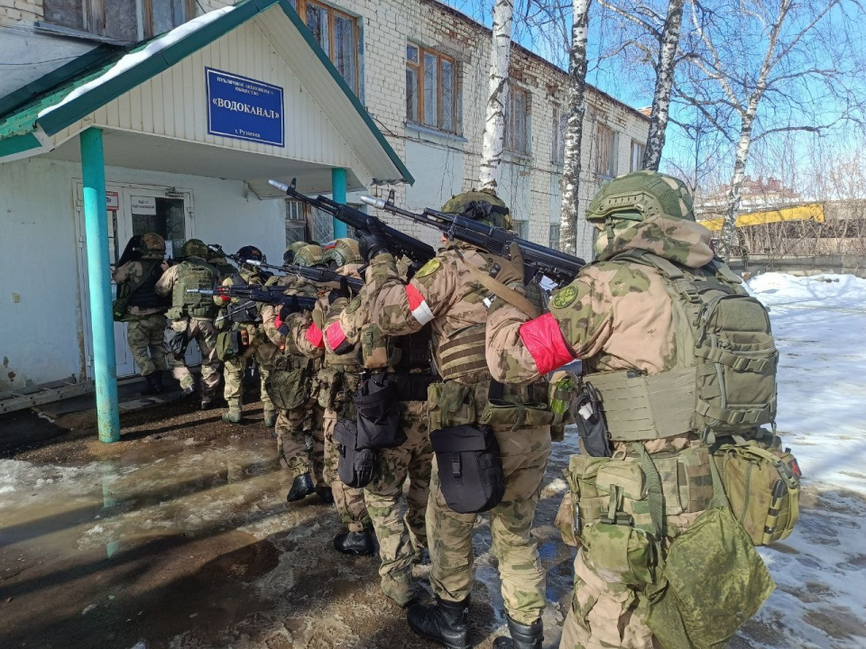Антитеррористическое учение оперативного штаба в Республике Мордовия