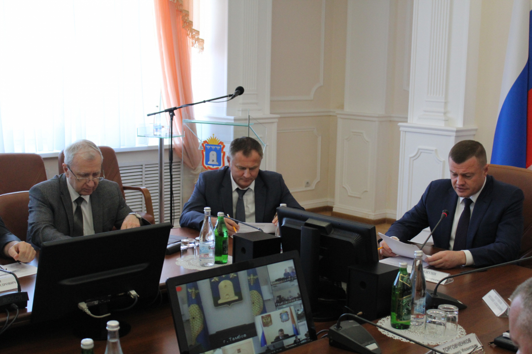 Совместное заседание Антитеррористической комиссии и Оперативного штаба в Тамбовской области