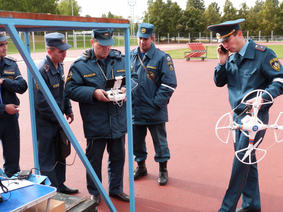 Подготовка к запуску беспилотного летательного аппарата 