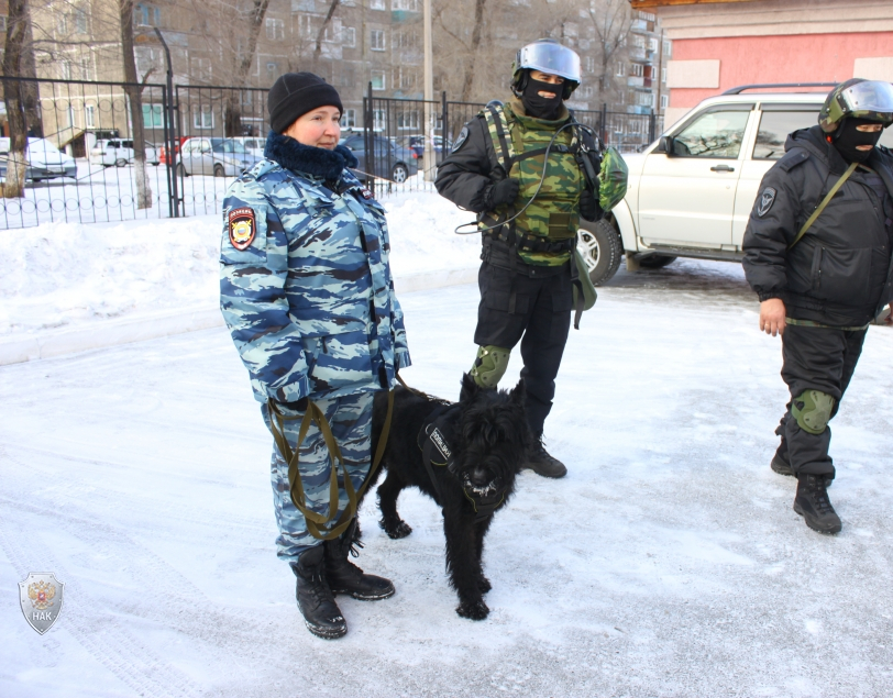 Хакасский государственный университет стал местом проведения антитеррористических учений