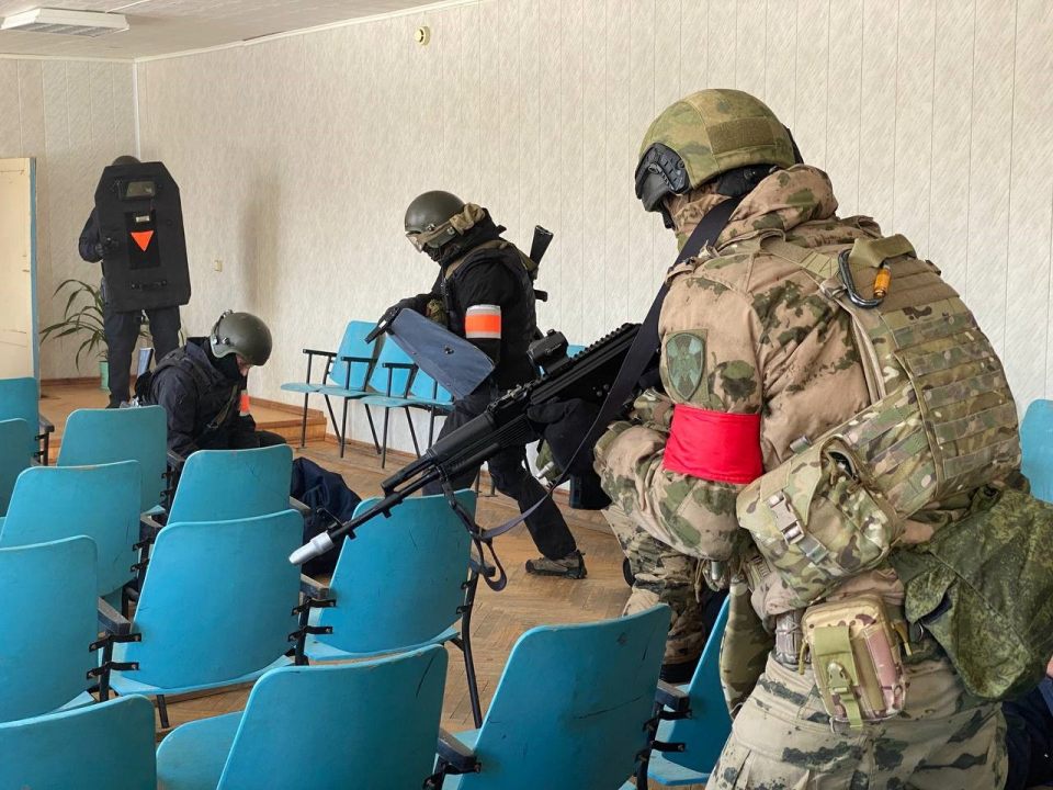 Антитеррористическое учение оперативного штаба в Республике Мордовия