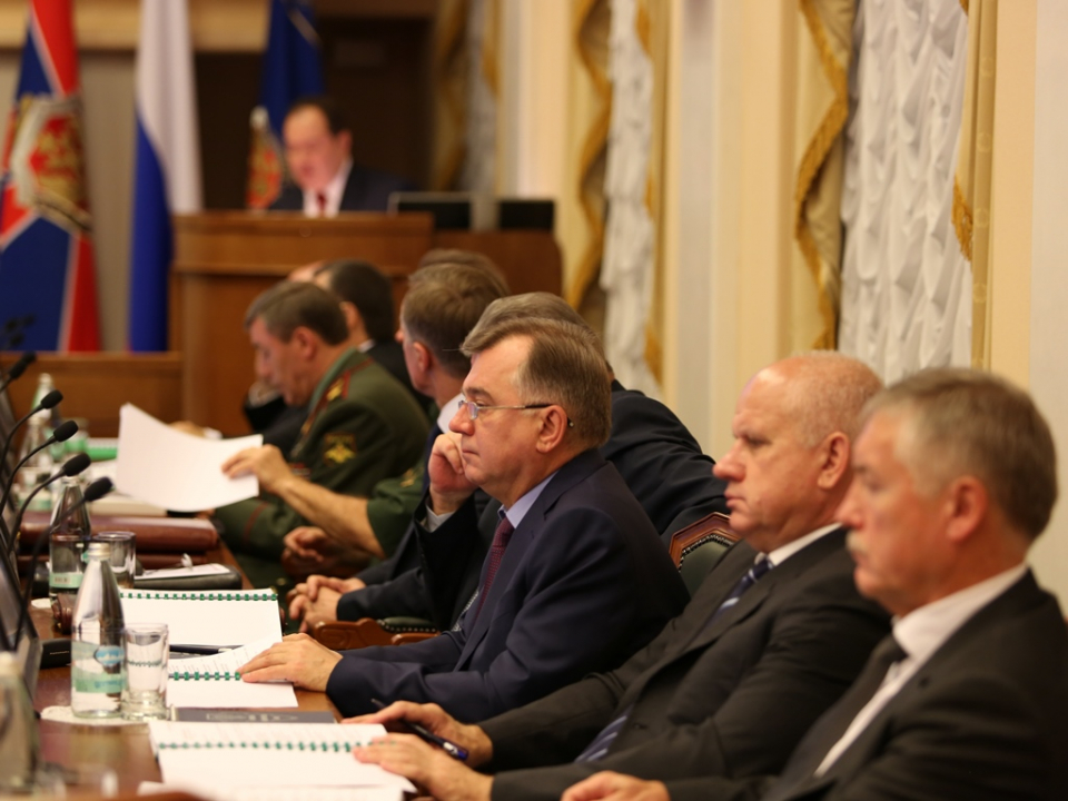Заседание Федерального оперативного штаба, 12 июля 2016 года