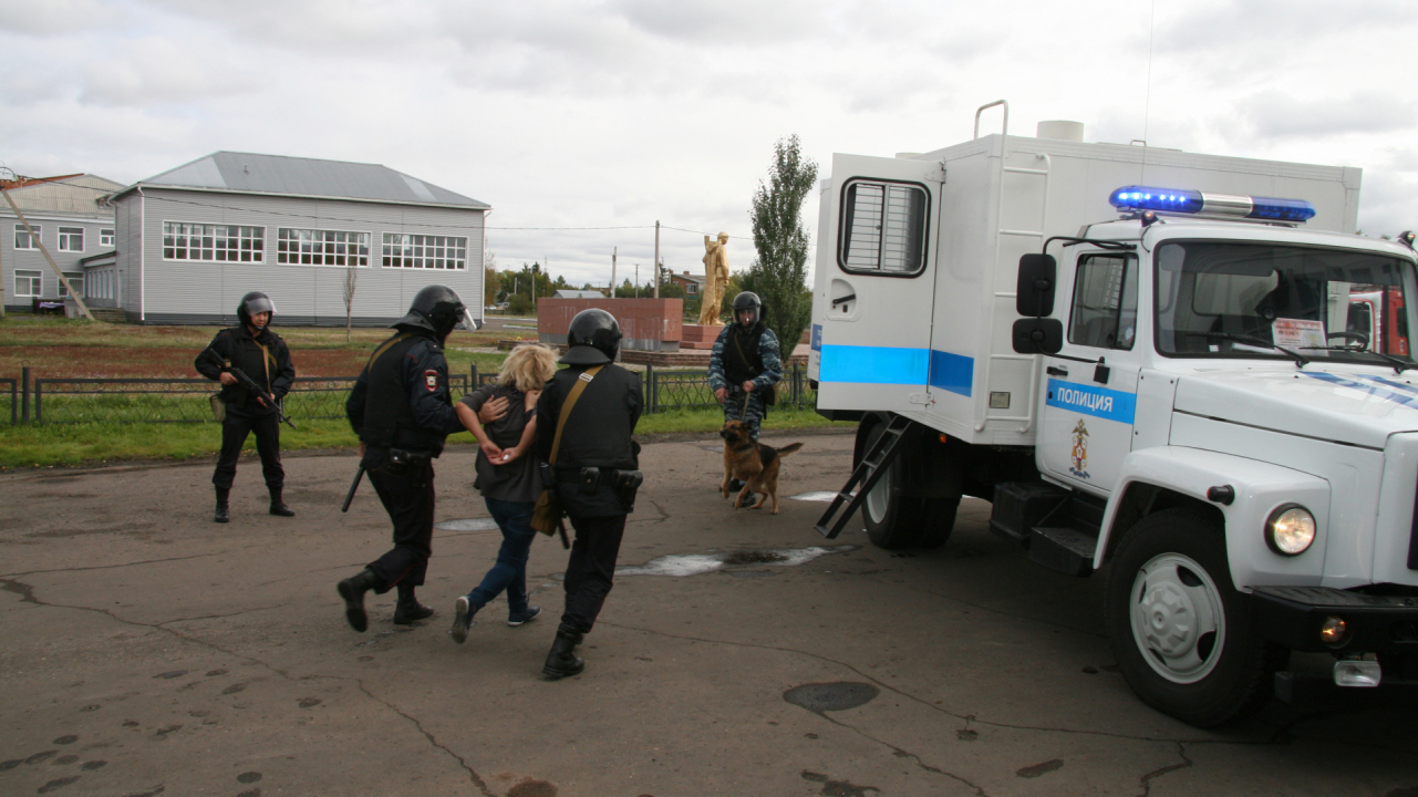 В Омске проведено антитеррористическое учение на объектах органов власти