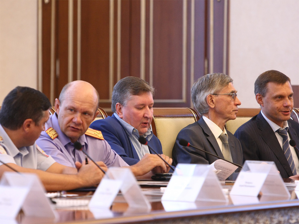 Заседание антитеррористической комиссии в Новосибирской области