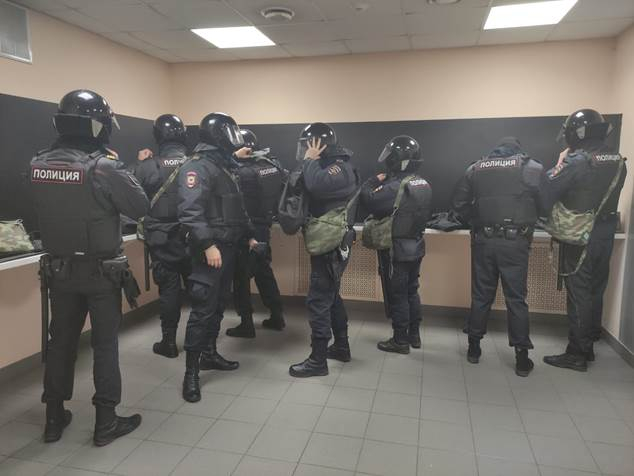 Оперативным штабом в Санкт-Петербурге проведено командно-штабное учение «Метель - 2023»