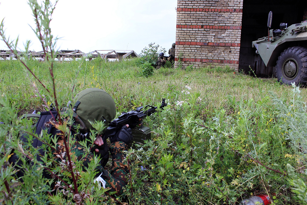 Тактико-специальное антитеррористическое учение в Республике Мордовия: проведение спецоперации по нейтрализации террористов