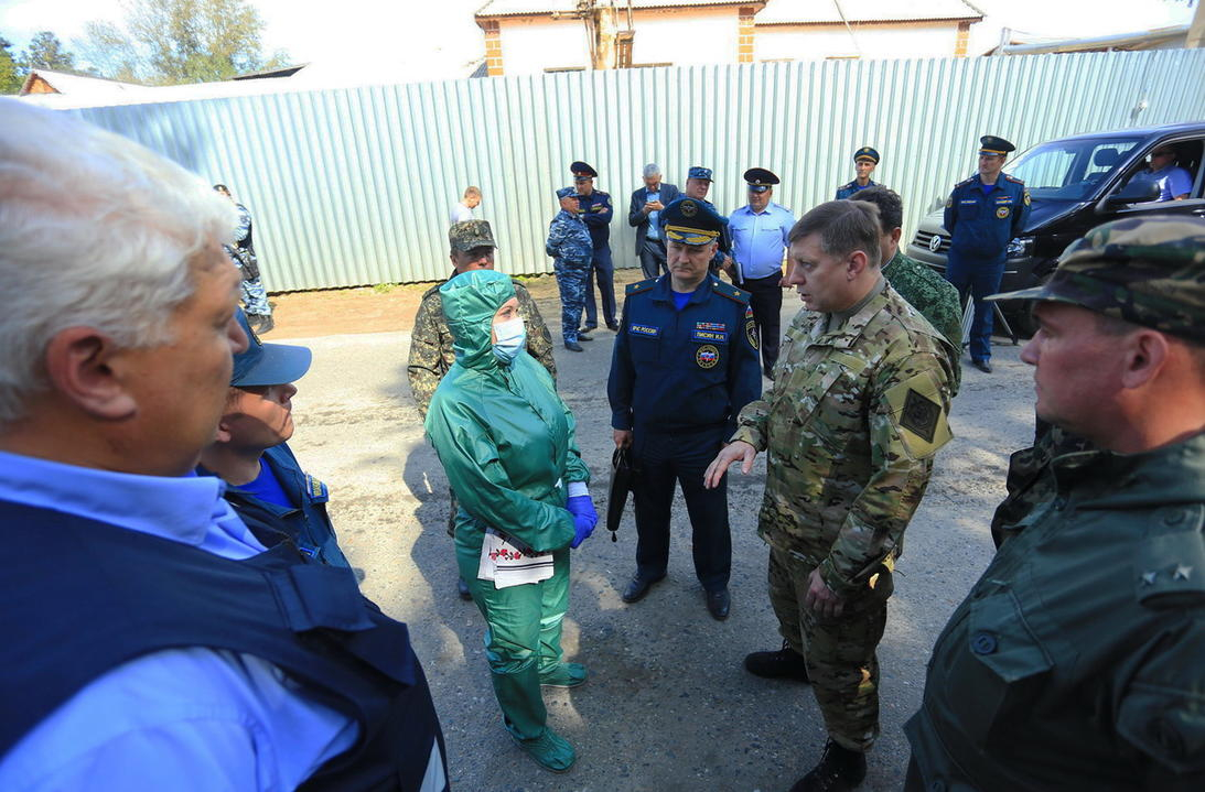 Оперативным штабом в Алтайском крае проведено  тактико-специальное учение по пресечению теракта