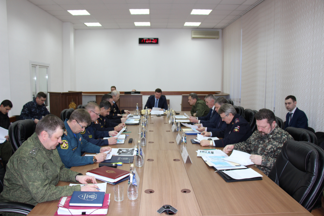 Заседание оперативного штаба в Саратовской области
