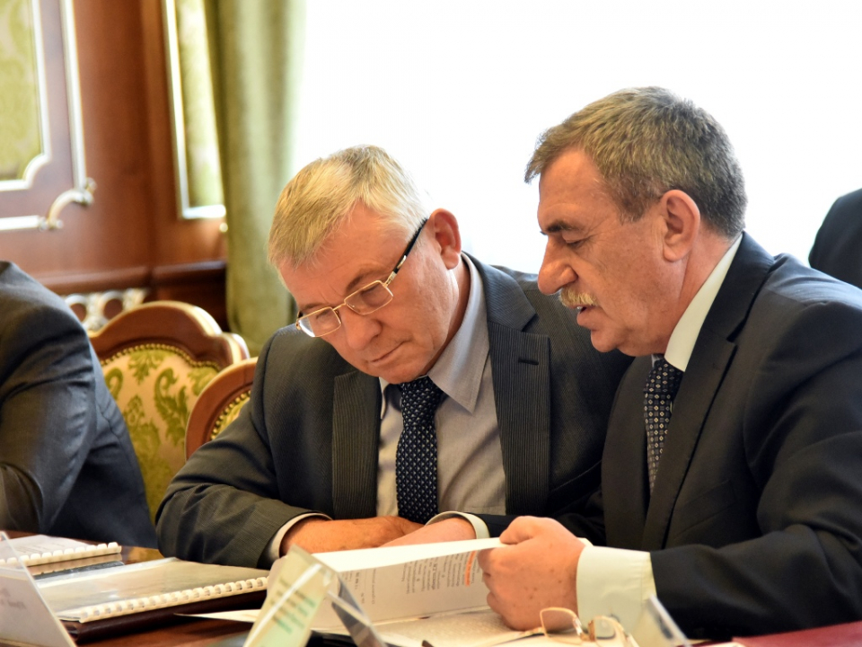 Заседание антитеррористической комиссии Новосибирской области.