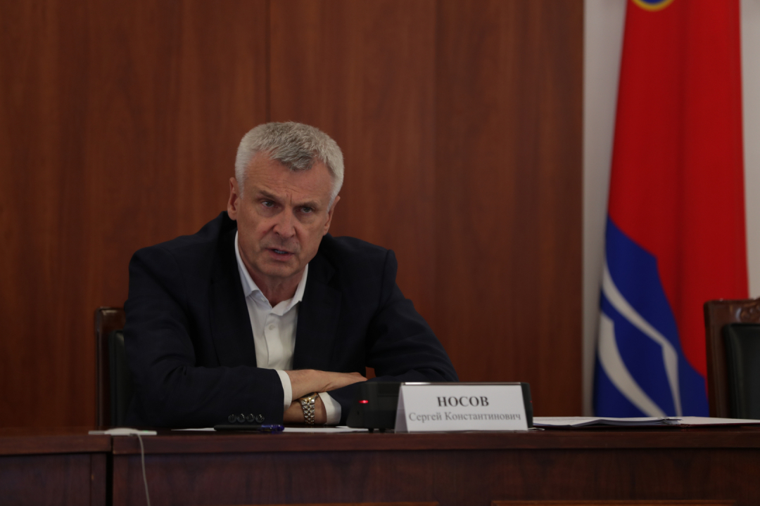 Губернатор Магаданской области Носов С.К. на заседании АТК.