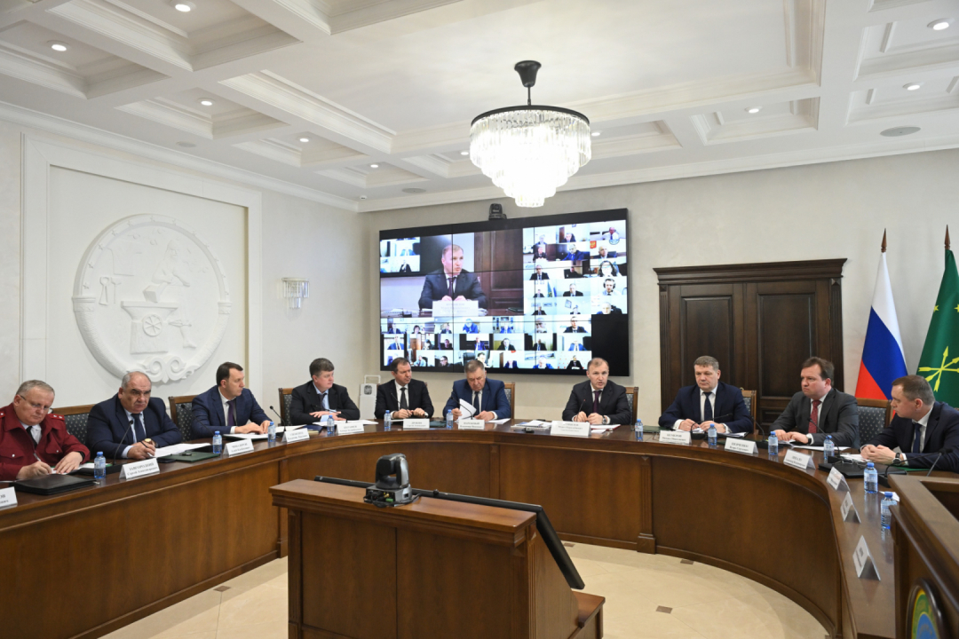 Открытие заседания Антитеррористической комиссии в Республике Коми от 15 марта 2023 г. 