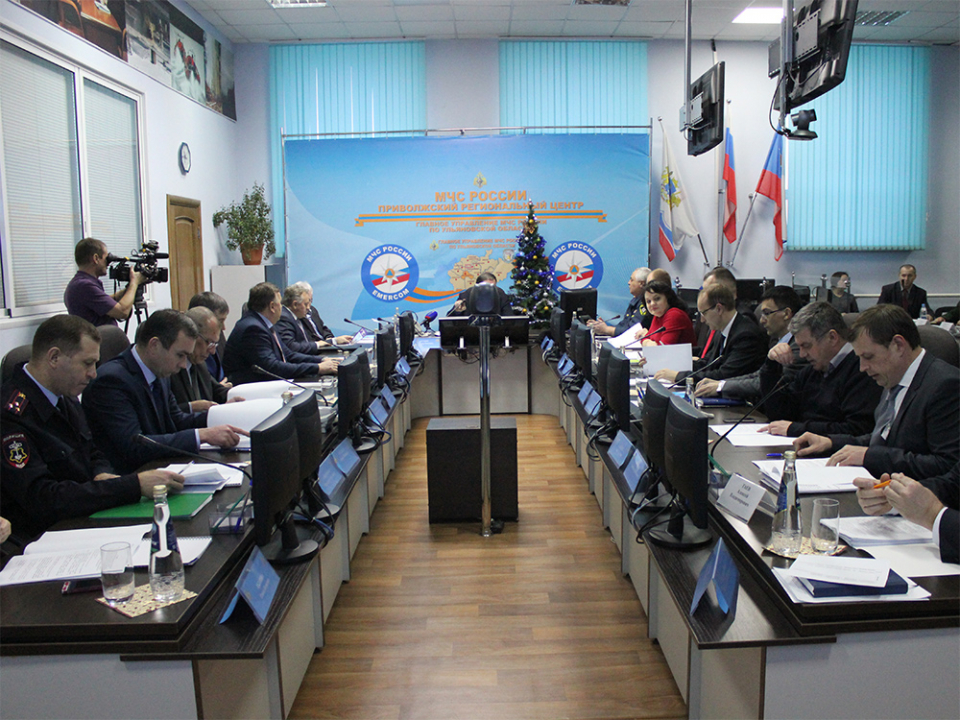 Открытие заседания антитеррористической комиссии в Ульяновской области 