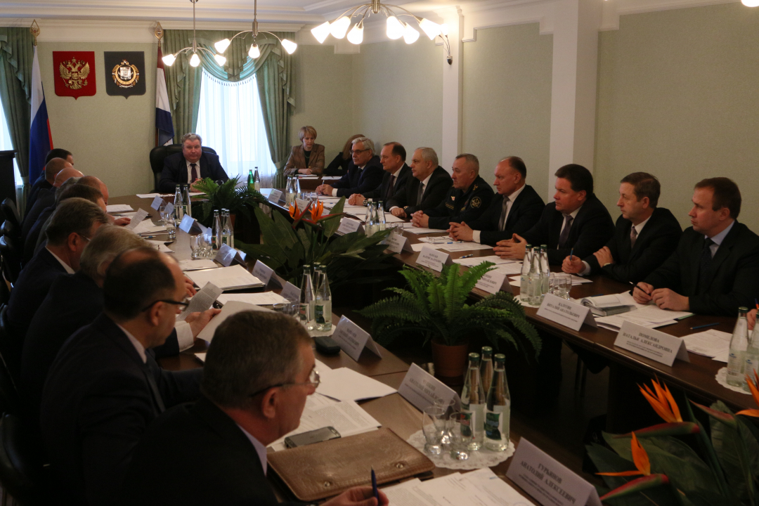 Совместное заседание Антитеррористической комиссии и Оперативного штаба Республики Мордовия
