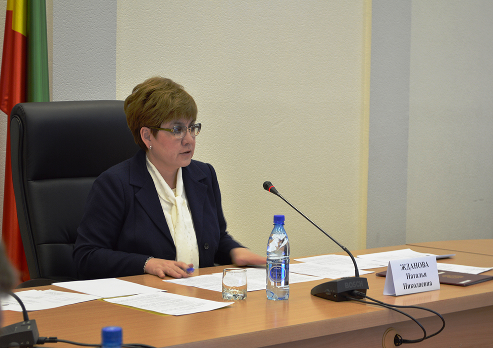Председатель краевой антитеррористической комиссии, Губернатор Забайкальского края Н.Н.Жданова открывает заседание