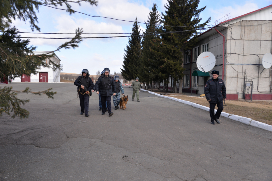 Антитеррористическое учение в городе Черногорске