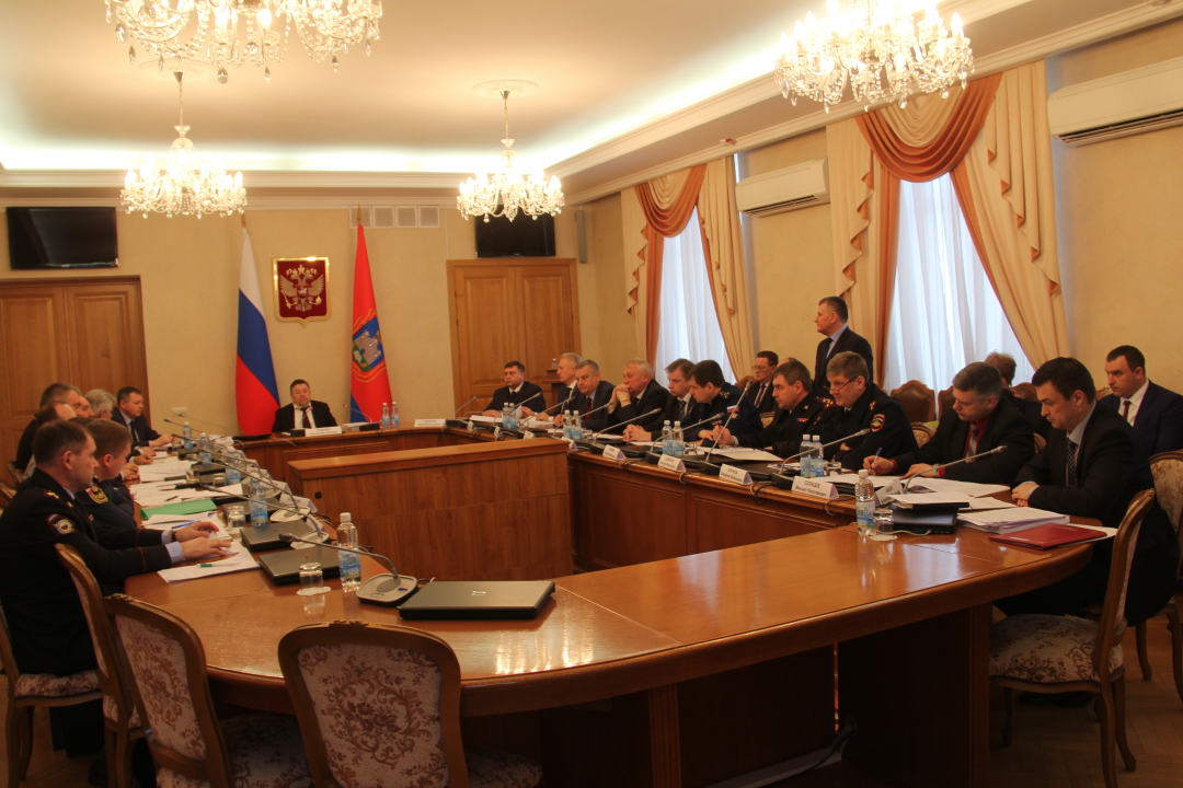 Совместное заседание АТК и ОШ в Орловской области 