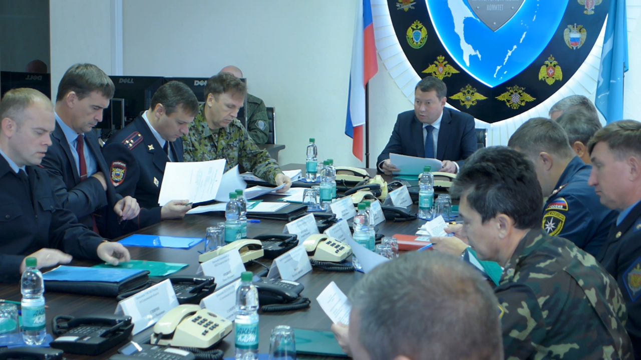 Заседание ОШ  ТСУ по пресечению теракта «Вихрь-МЭД»