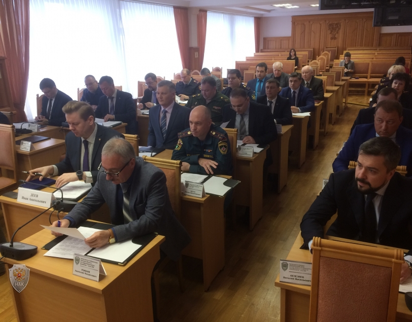 Начало заседание антитеррористической комиссии в Томской области 
