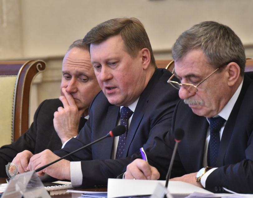 Обсуждение проекта решения совместного заседания АТК и ОШ в Новосибирской области 