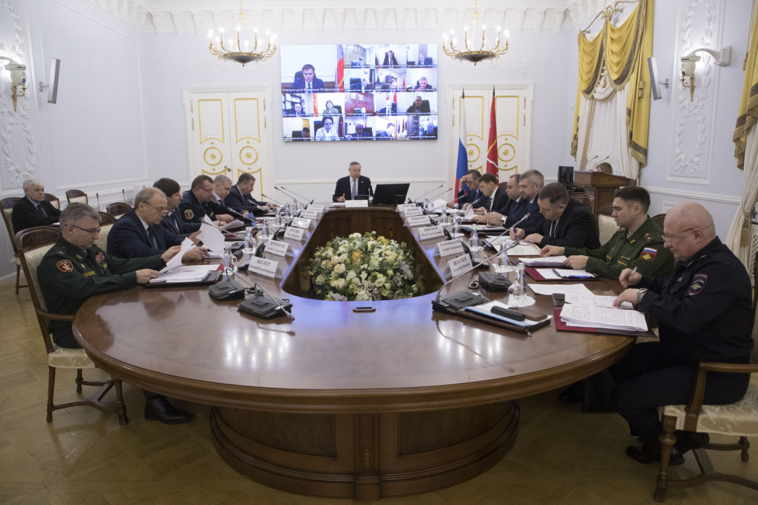 В Санкт-Петербурге состоялось совместное заседание антитеррористической комиссии и оперативного штаба  