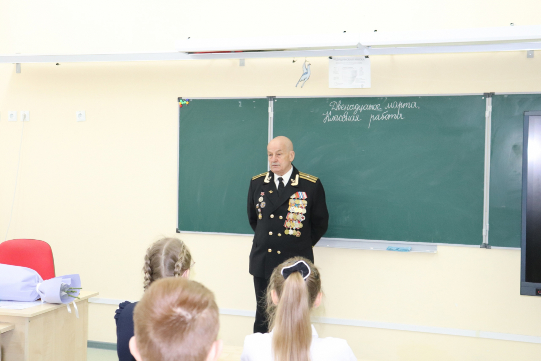 «Десант Славы» в школе № 61 Курска