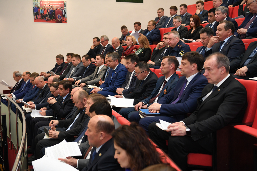 Под председательством Президента Республики Татарстан Рустама Минниханова состоялось совместное расширенное заседание Совета Безопасности и антитеррористической комиссии в РТ