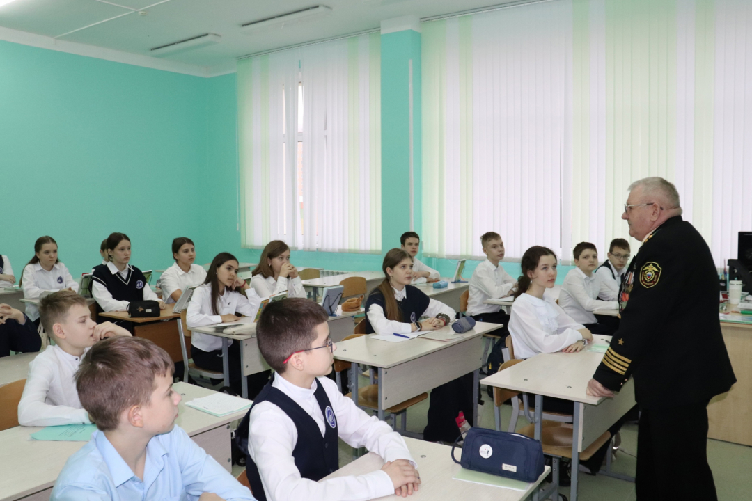 «Десант Славы» в школе № 61 Курска