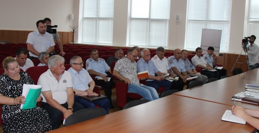 Очередное заседание городской антитеррористической комиссии  прошло в Каспийске