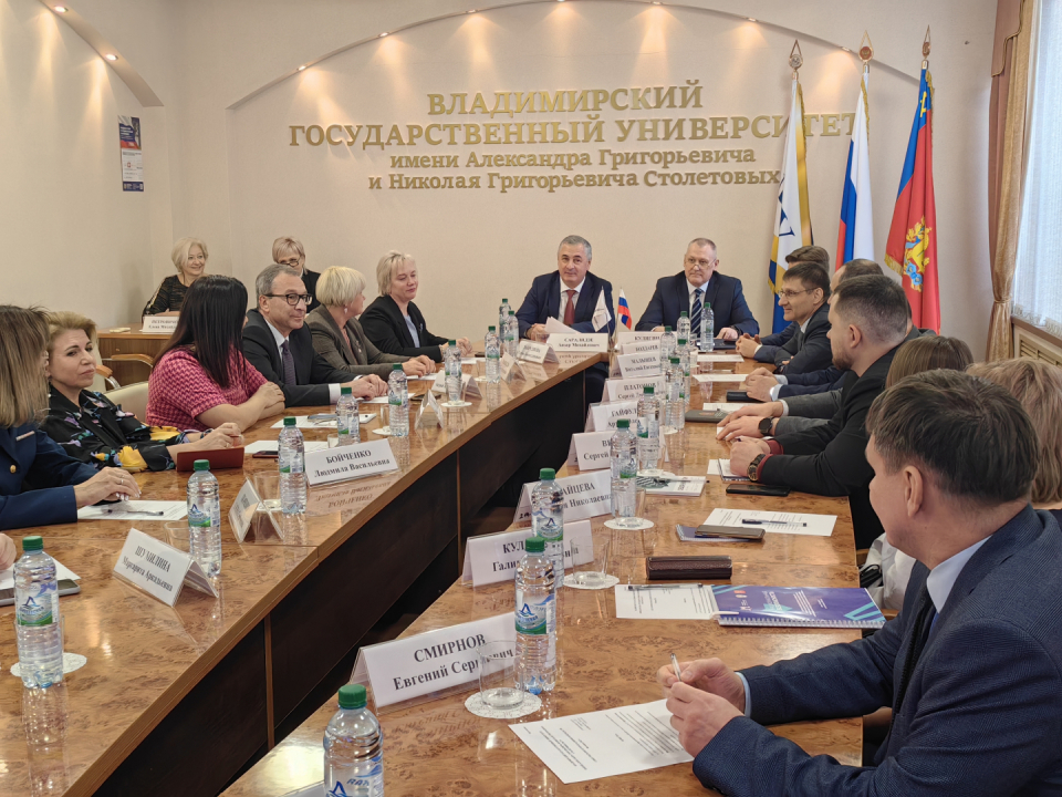Рабочая встреча с ректорами вузов Владимирской области
