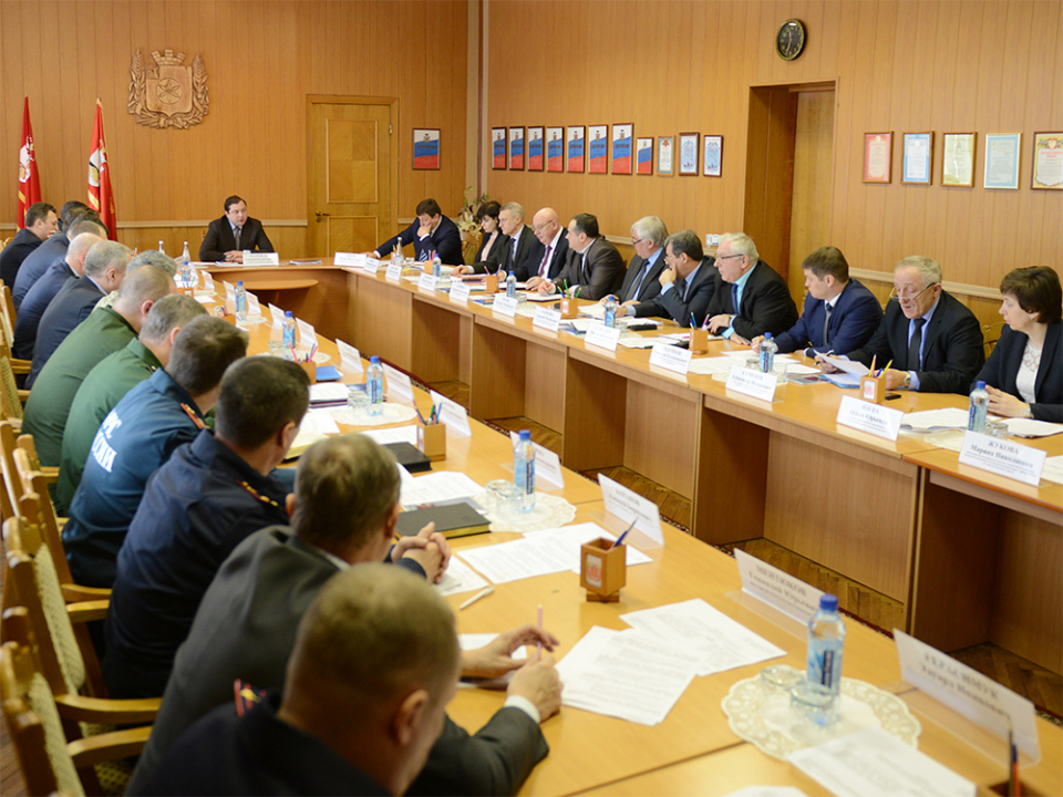 Заседание Антитеррористической комиссии и Оперативного штаба в Смоленской области