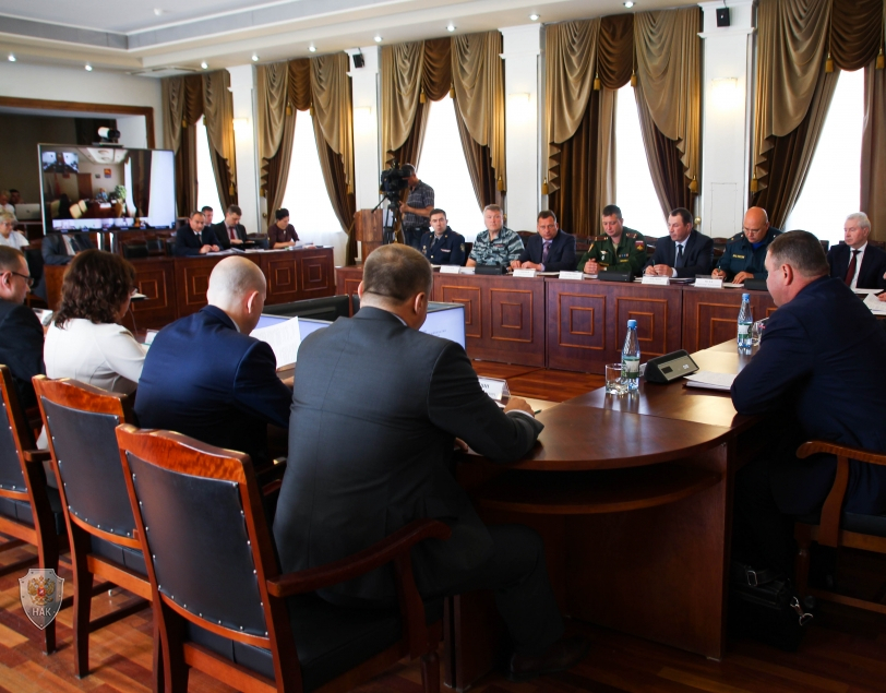 В Правительстве Магаданской области проведено совместное заседание Антитеррористической комиссии Магаданской области и Оперативного штаба в Магаданской области 