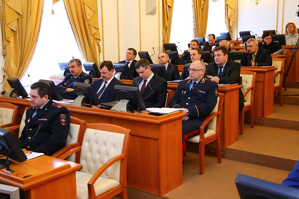 Совместное заседание антитеррористической комиссии и Оперативного штаба Курганской области