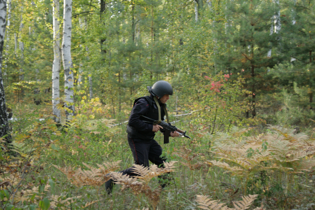 Оперативным штабом в Тамбовской области проведено тактико-специальное учение по пресечению террористического акта на участке местности
